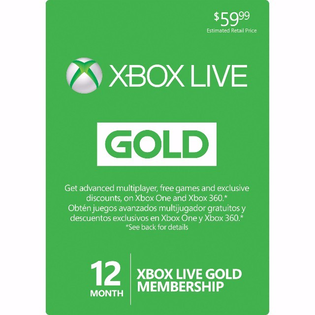 Xbox Live 12 Month Digital Code Instant Delivery Worldwide