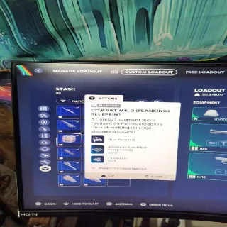 Combat MK3 Blueprint