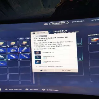 Extended Light Mag 3 BP