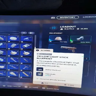 Yellow Light Stick BP