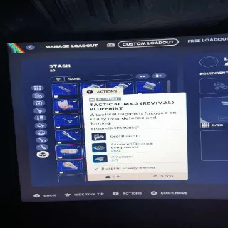 Tactical MK3 Revival BP