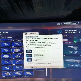 Combat MK3 Flanking BP