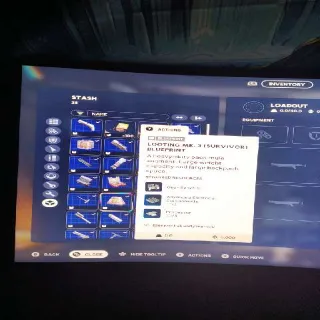 Looting MK3 Survivor BP