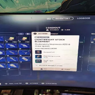 Lightweight Stock BP