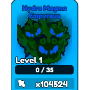Tap Simulator | RB Hydra Magma Empyreus x104524