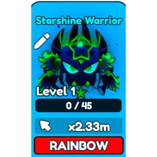 Tap Simulator | 5x RB Starshine Warrior x2.23m Clicks