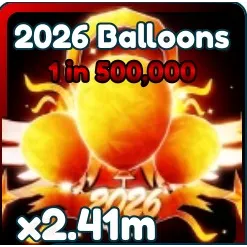 Tap Simulator | 2026 Ballons x2.41m [New SECRET Pet - 1 in 500,000]