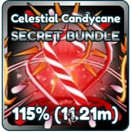 Tap Simulator | Celestial Candycane x115% [New SECRET Pet]