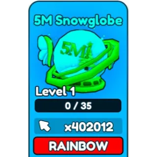 Tap Simulator | RB 5M Snowglobe x402012