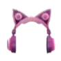 Pink Cat Ear Headphones