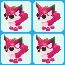 x4 Dragonfruit Fox