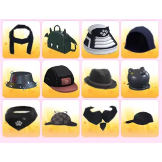12x Black Pet Wear Bundle