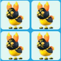 x4 Burning Bunny