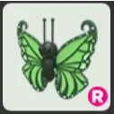 R Green Butterfly