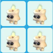x4 Cuddly Candle