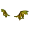 Halloween Green Zombie Bat Wings