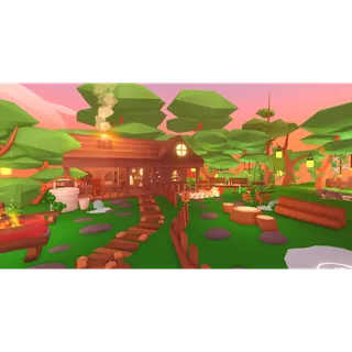 Komorebi Timber Manor House Build | Adopt Me