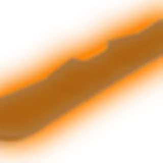 Orange Neon Snowboard