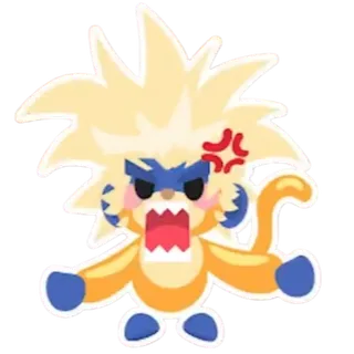Super Saru Animated Sticker