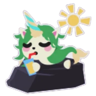 Mermicorn Animated Sticker