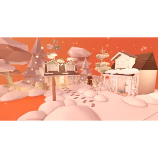 Solstice Snow Village House Build | Adopt Me