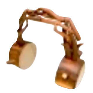 Eco Brown Branch Headphones