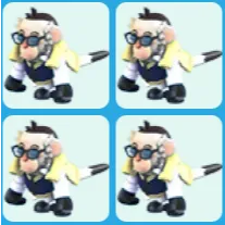 x4 Preppy Capuchin Monkey