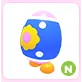 N Floral Eggy