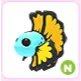 N Blue Betta Fish