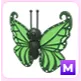M Green Butterfly
