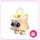 R Cuddly Candle
