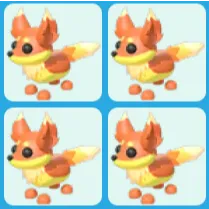 x4 Flaming Fox