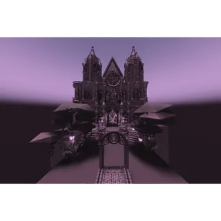 Dragon's Bane Gothic Palace House Build | Adopt Me