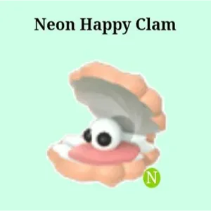 NEON HAPPY CLAM