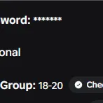 Roblox 18-20 Account