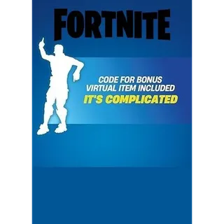 Fortnite it's complicated code ⚡️