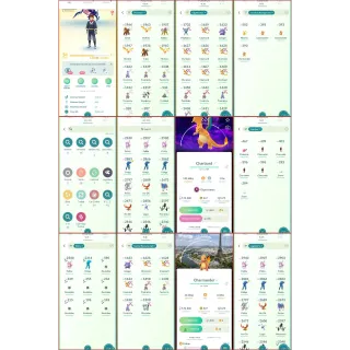 LEVEL 34 ( 2025 ) ACCOUNT I 2 SHINY LEGENDARY  I 8 SPECIAL BACKGROUND I 9 SHINY I 39 LEGENDARY |