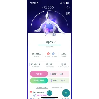 Apex lugia| Android & Ios (20k/1M) Trade Available | 20min-5hr Delivery