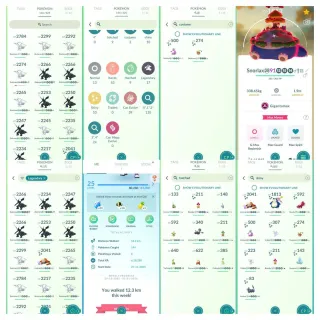 LEVEL 25 ( 2025 ) ACCOUNT I SHINY GMAX SNORLAX | 10 SHINY | 17 LEGENDARY  I 1 SHINY LEGENDARY |