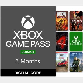 Xbox Game Pass Ultimate — Ultimate 3 Months