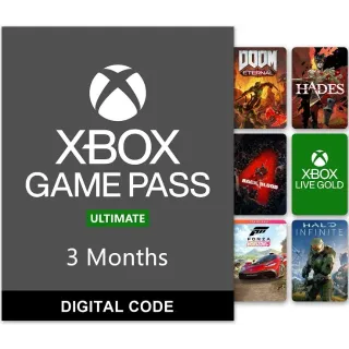Xbox Game Pass Ultimate — Ultimate 3 Months