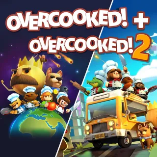 Overcooked! + Overcooked! 2 Bundle Edition [𝐀𝐔𝐓𝐎 𝐃𝐄𝐋𝐈𝐕𝐄𝐑𝐘]
