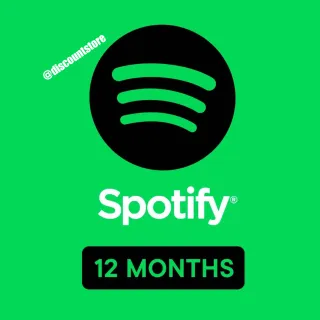 12 Month - Spotify Premium individual plan