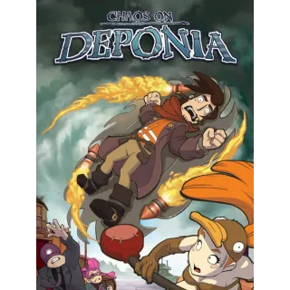Chaos on Deponia  "[𝐈𝐍𝐒𝐓𝐀𝐍𝐓 𝐃𝐄𝐋𝐈𝐕𝐄𝐑𝐘]"