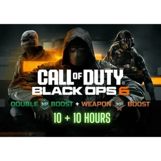 CALL OF DUTY BLACK OPS 6 2XP WEAPON BOOST 10 HOURS