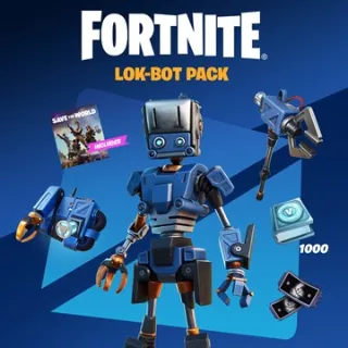 Fortnite - Lok-Bot Pack [𝐈𝐍𝐒𝐓𝐀𝐍𝐓 𝐃𝐄𝐋𝐈𝐕𝐄𝐑𝐘]