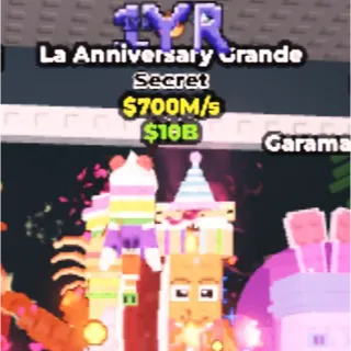La Anniversary Grande