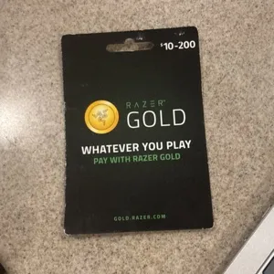$100 Gold Razer Gift card