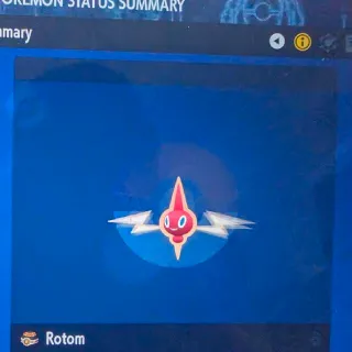 Rotom - Shiny MAX IV-EV LEGIT