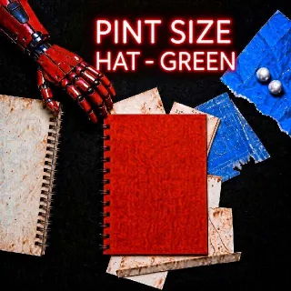 Pint Size Hat Green Plan